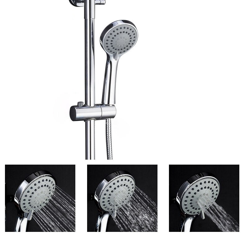 Juno LED Shower Head LED Handheld Shower & Shower Faucet