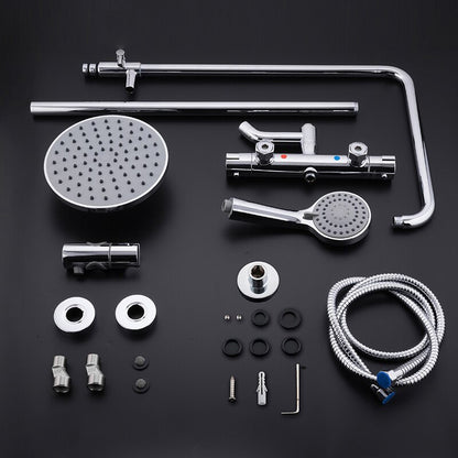 Juno LED Shower Head LED Handheld Shower & Shower Faucet