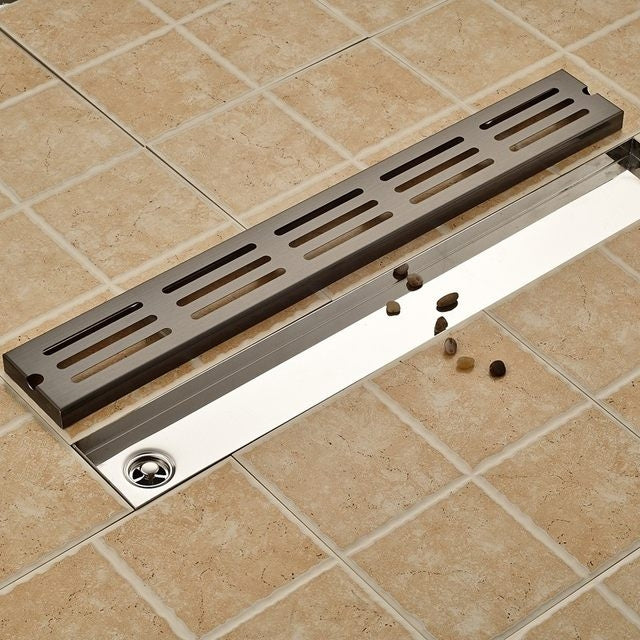 Juno Line Oil-Rubbed Bronze Waste Water Bathroom Drain System