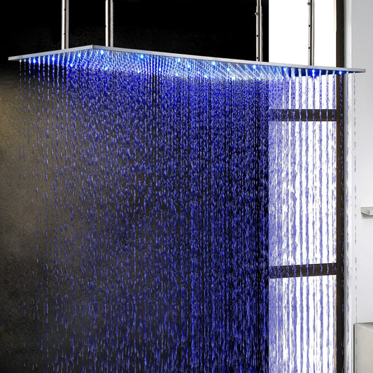flush ceiling shower head
