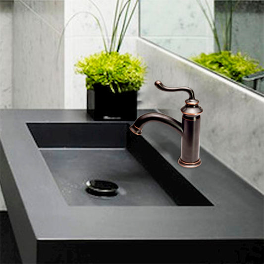 Juno Lyon Bathroom Vessel Sink Faucet Oil Rubbed Bronze, Chrome and Brushed