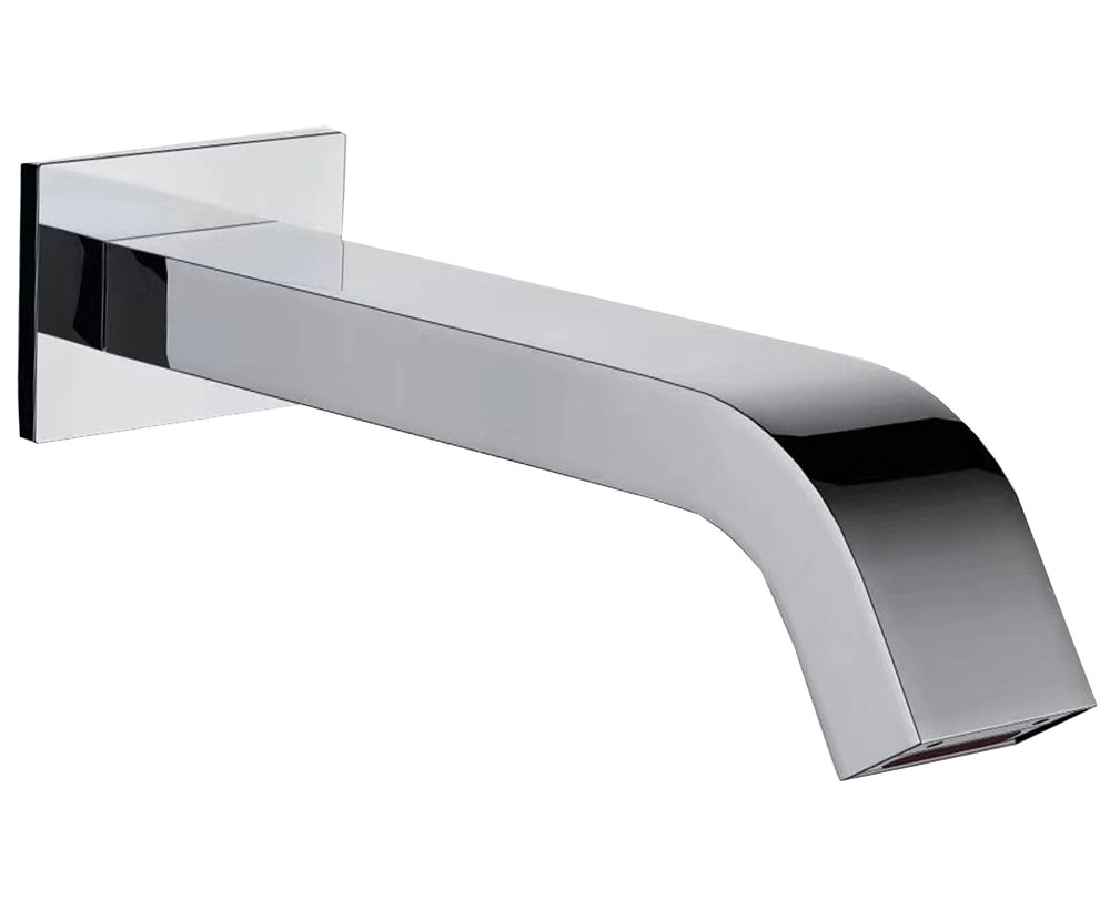 Juno chrome wall mount commercial sensor faucet