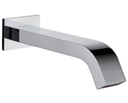 Juno chrome wall mount commercial sensor faucet