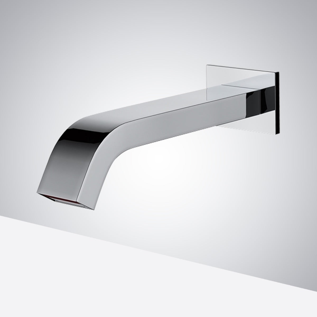Juno chrome wall mount commercial sensor faucet
