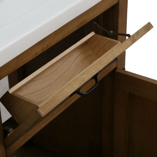 Juno Modern 24 Brown Bathroom Vanity Set