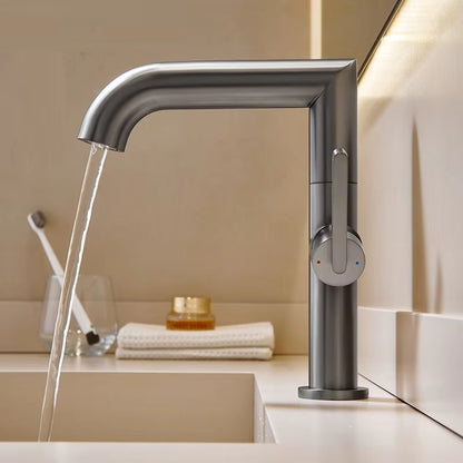 Juno New 24cm Hot & Cold Bathroom Sink Faucet spray