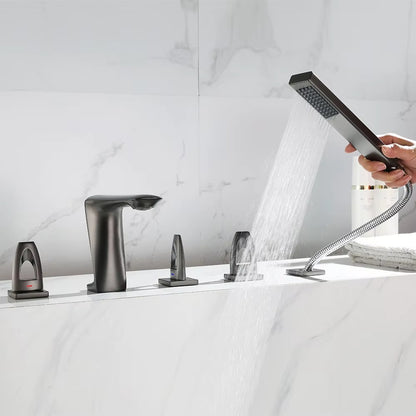 Juno New 3-Handle Bathtub Faucet Deck Mount – Elegant & Functional Bathtub Faucet Set