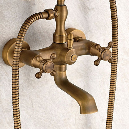 Juno New Design Antique Bronze Bathtub Faucet Wall Mount Shower Faucet