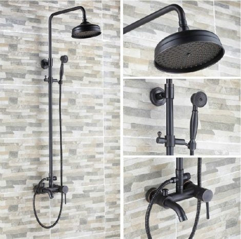 Juno New Design Oil Rubbed Bronze Rain Shower Set