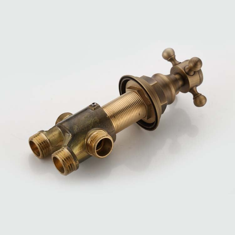 Juno New Nantes Dual Handle Bathroom Sink Faucet in Antique Faucet