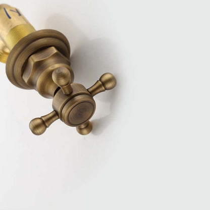 Juno New Nantes Dual Handle Bathroom Sink Faucet in Antique Faucet