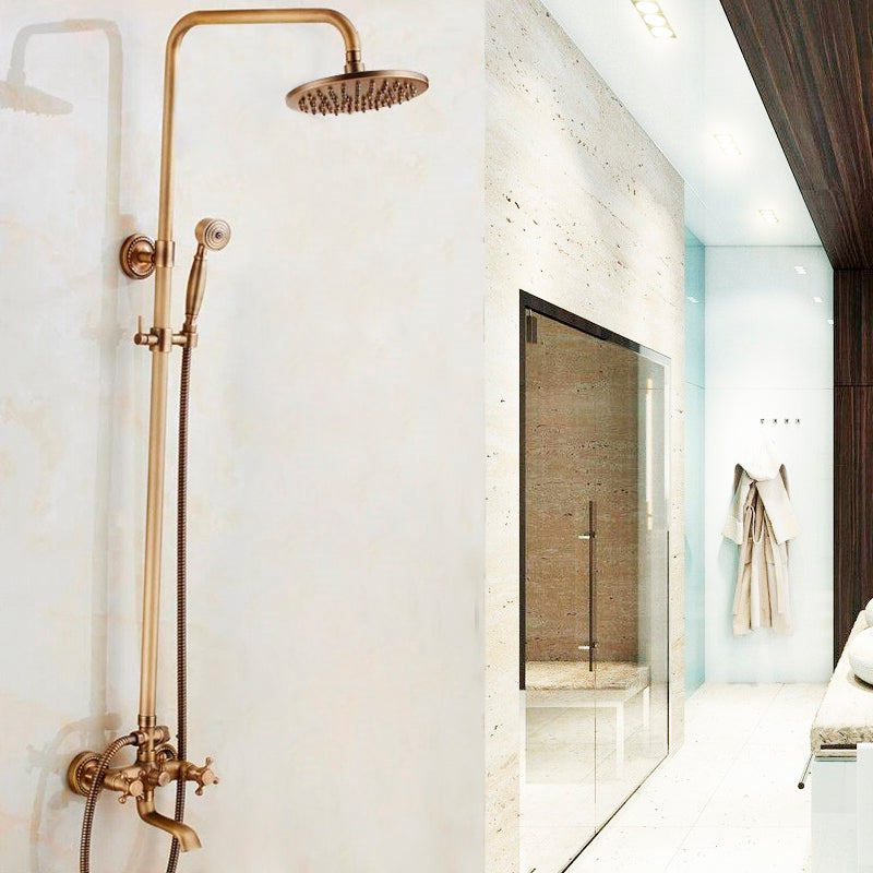Juno Brass Shower Head