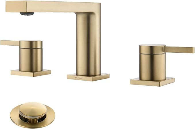 Juno New Solid Brass Bathroom Faucet Dual Handle