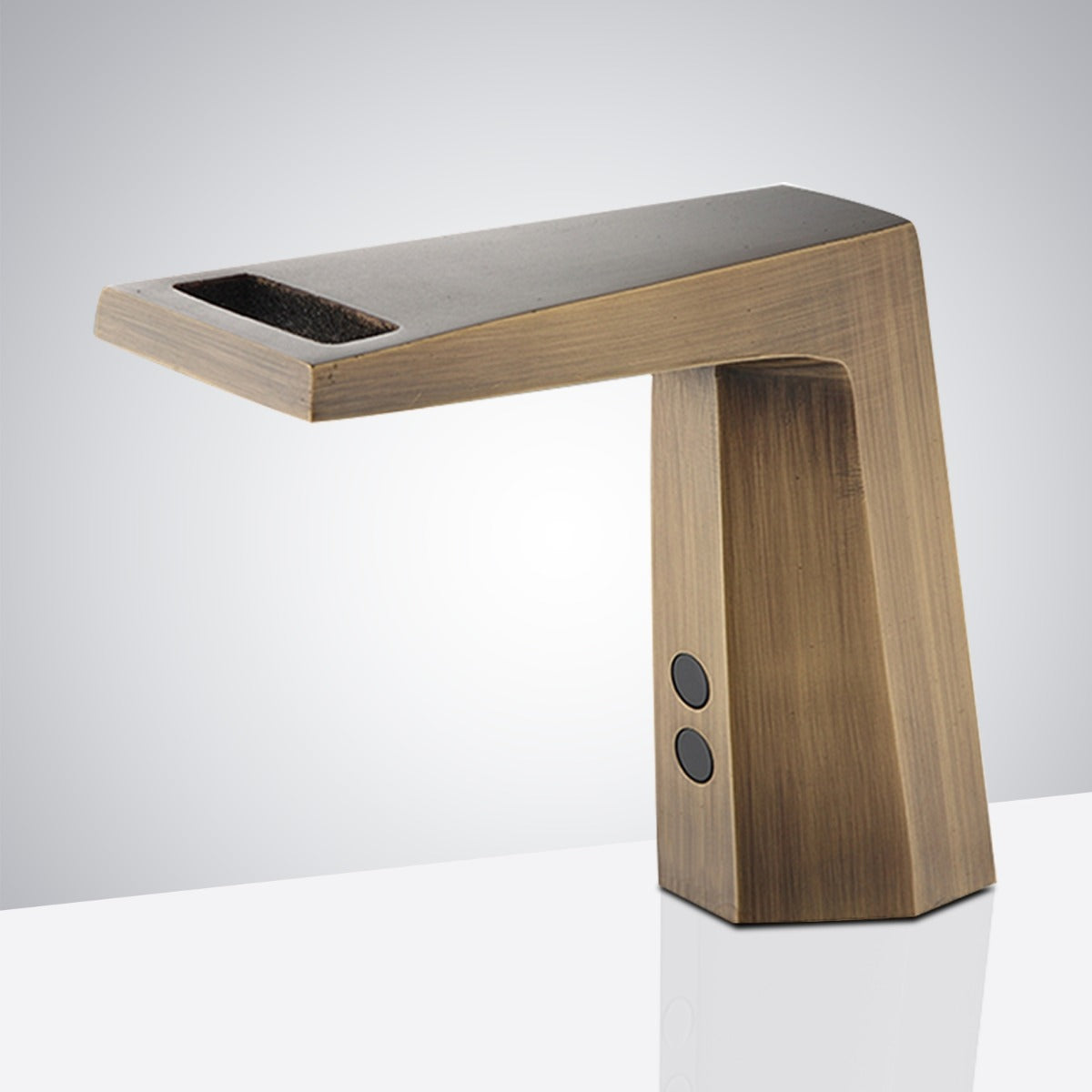 Antique Gold Finish Handsfree Commercial Sensor Faucet 