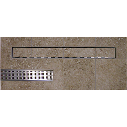 Juno New Stainless Steel Linear Shower Drain Flag Design Flange Body