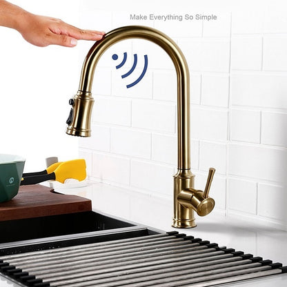 Juno New Touch Sensor Control Kitchen Faucet Hot & Cold
