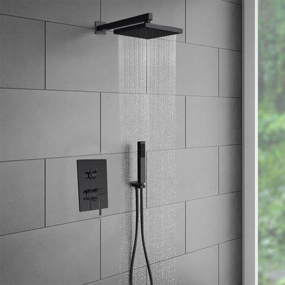 Juno Polished Oil-Rubbed Bronze Shower Head Set 