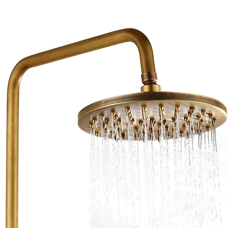 Juno Quinn Free Standing Shower Head with Bathtub Faucet And Hand Shower System
