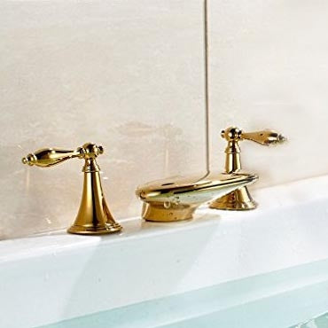 Juno Quito Bath Sink Faucet Deck Mount Mixer Tap