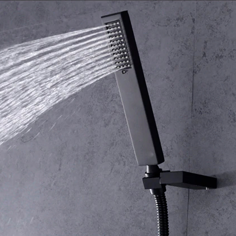Juno Rain Waterfall Mixer Wall Mounted Bathroom Shower with Handheld Shower 