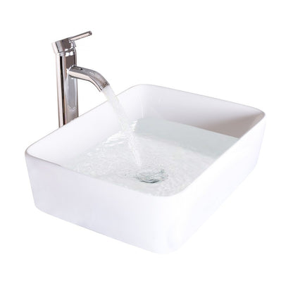 Juno Rectangle Vessel 24" Vanity Set