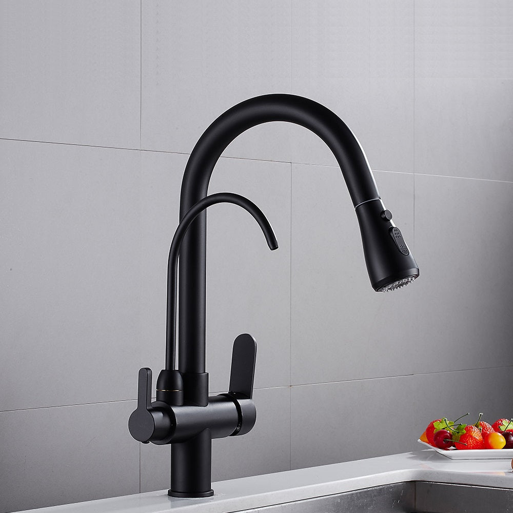 Juno restaurant sink faucet with sprayer