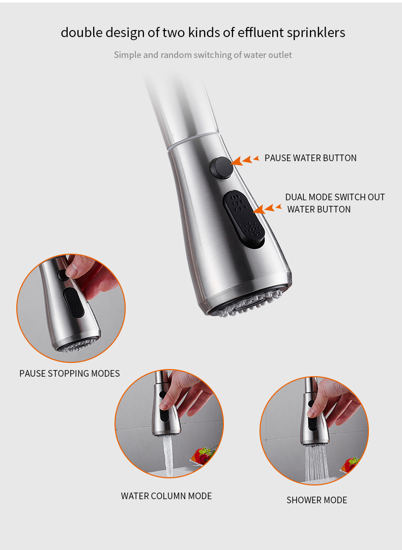 Juno Restaurant Sink Faucet with Spray