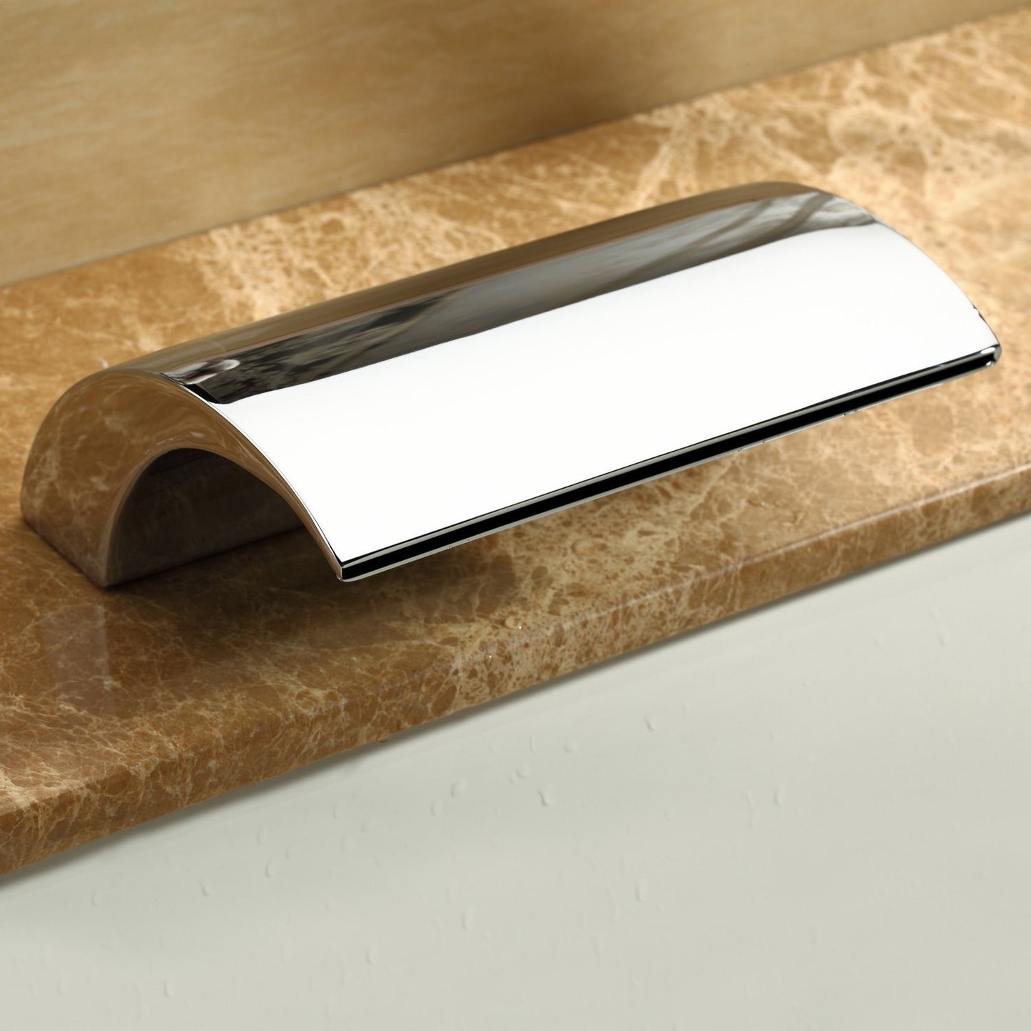 Juno Roman Tub Waterfall Faucet with Handheld Shower