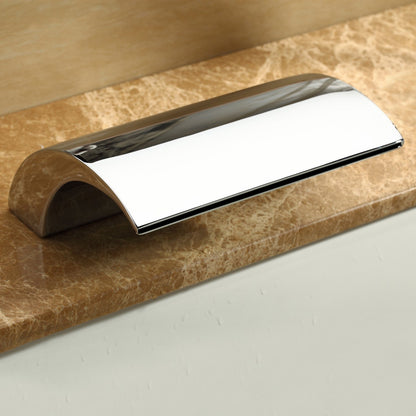 Juno Roman Tub Waterfall Faucet with Handheld Shower