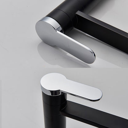 Juno Smooth Deck Mounted Chrome Bathroom Faucet