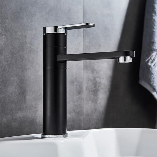 Juno Smooth Deck Mounted Chrome Bathroom Faucet