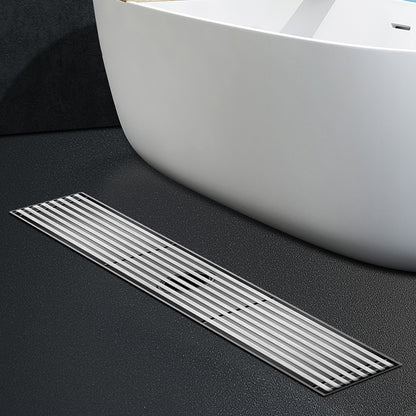 Juno Solid Stainless Steel Bathroom Shower Linear Drain