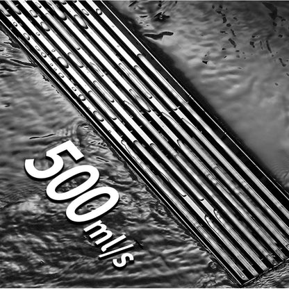 Juno Solid Stainless Steel Bathroom Shower Linear Drain