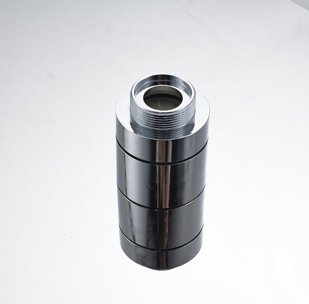 Juno Square 24" Chrome Huge Color Changing Bath Shower Head