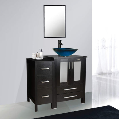 Juno Ocean Blue Vessel Sink