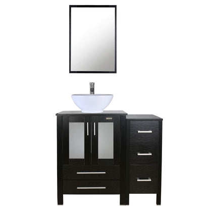 Juno Ceramic Vessel Vanity Set