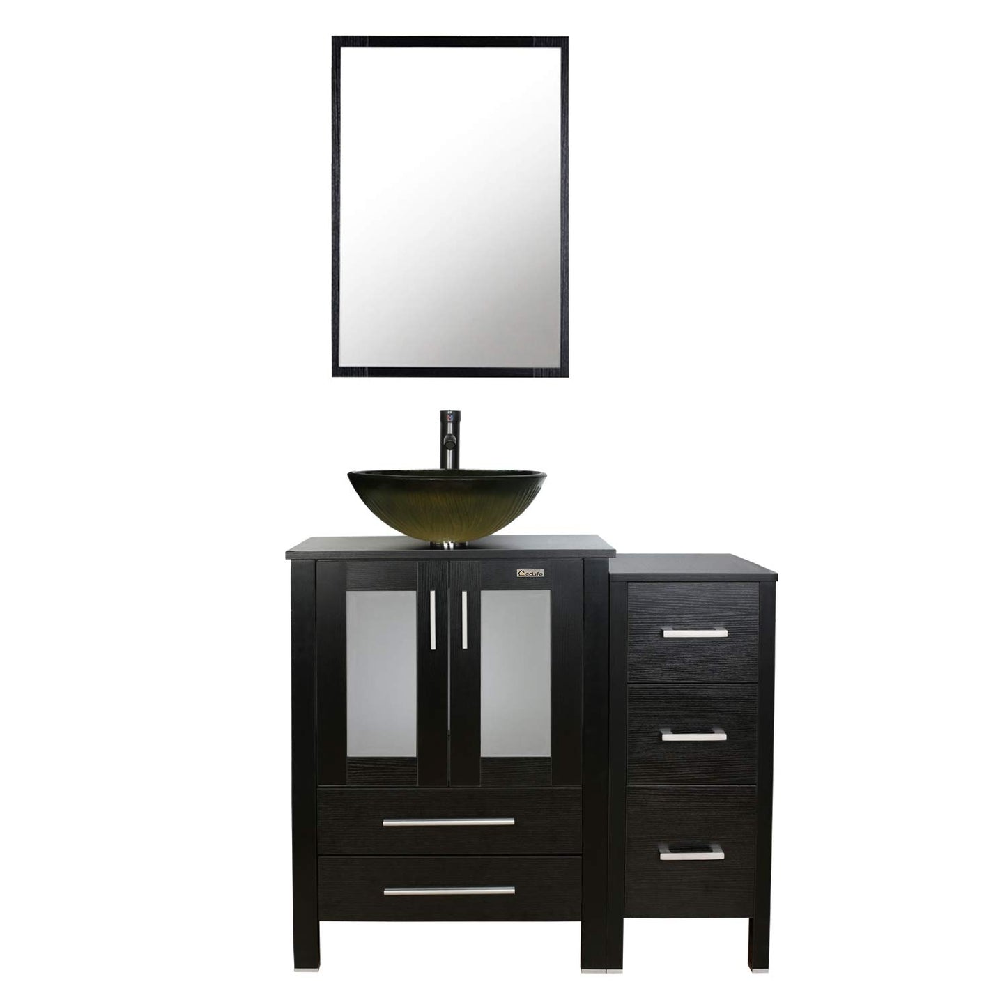 Juno Square Yellow Vanity Set