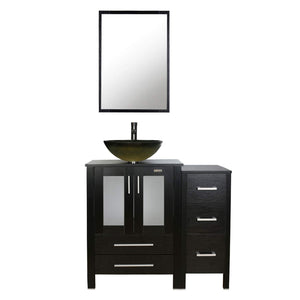 Juno Square Yellow Vanity Set