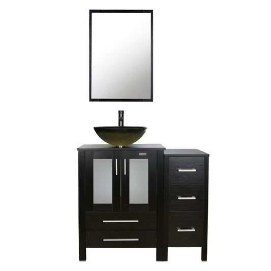 Juno Square Yellow Vanity Set