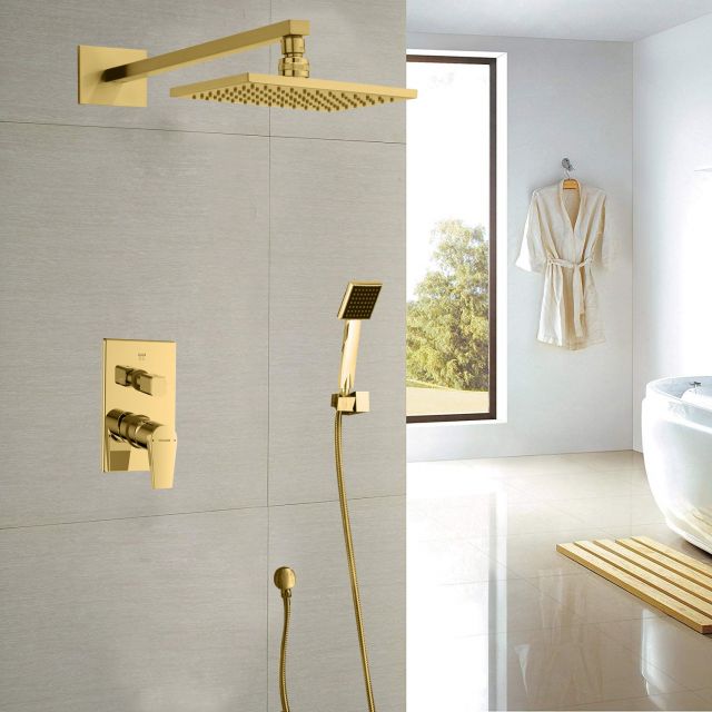 Juno Gold Shower Head System