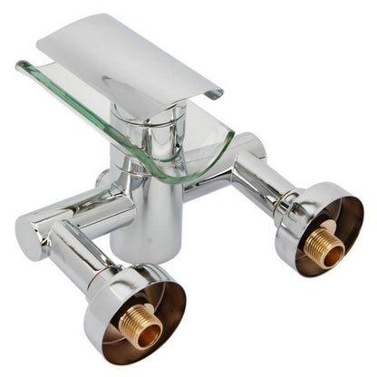 Juno Stylish Wall Mounted Single Handle Bathroom Faucet