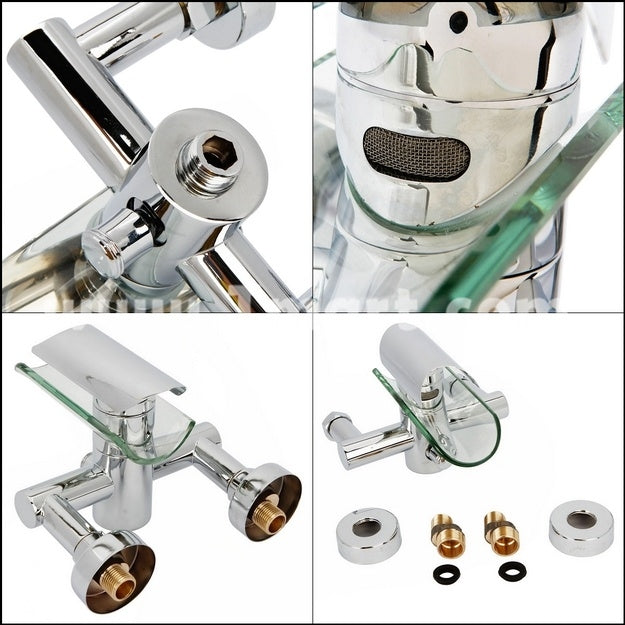 Juno Stylish Wall Mounted Single Handle Bathroom Faucet