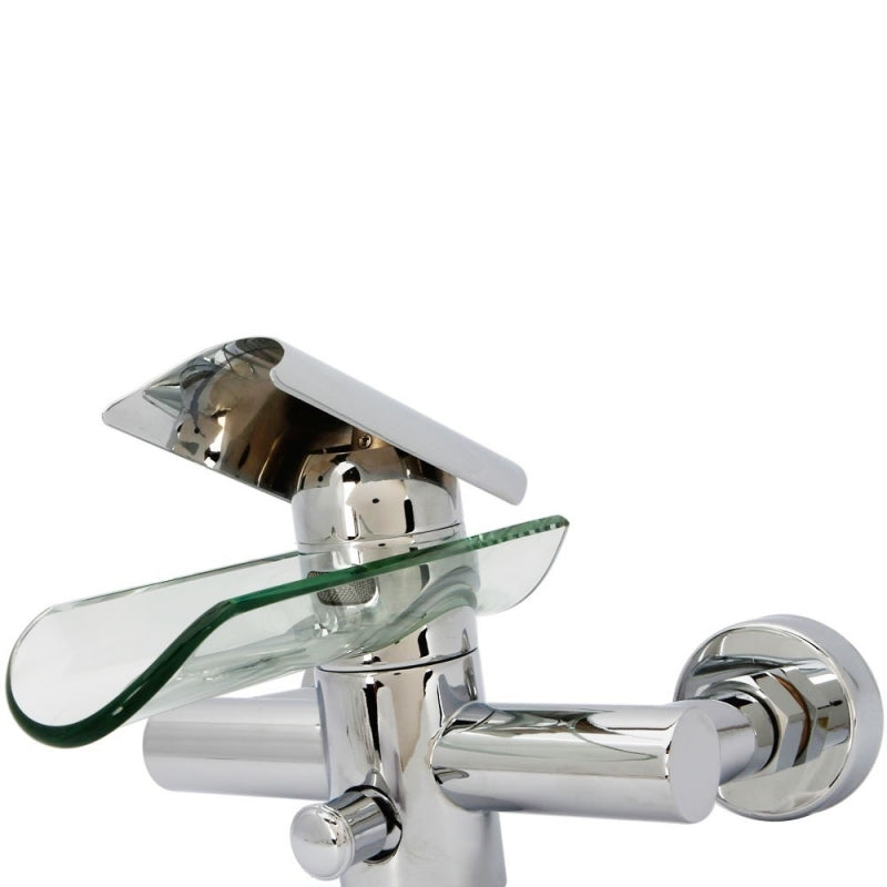 Juno Stylish Wall Mounted Single Handle Bathroom Faucet