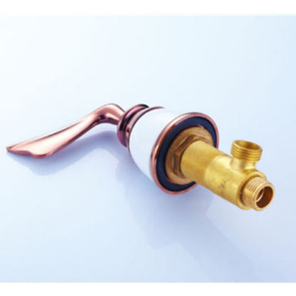 Juno Super Luxury Rose Gold Finish Bathroom Basin Sink Faucet