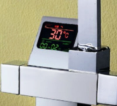 Juno Thermostatic Digital Disply Kitchen Sink Faucet Pure Copper Kitchen Faucet