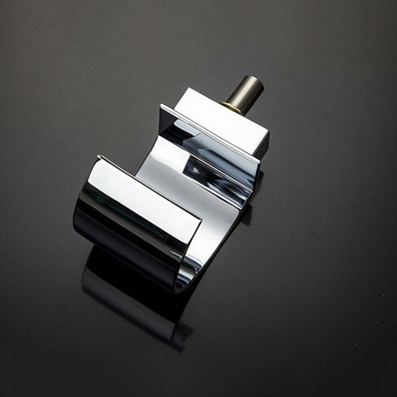 Juno Triple Handel Chrome Roman Bathtub Faucet and Hand Held Shower