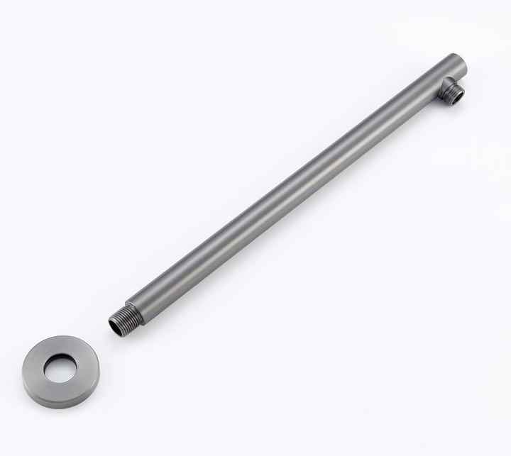 Juno Wall Mounted Dual Handle Rainfall Head Shower Set