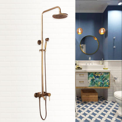 8 inch Brass Handheld Shower Head