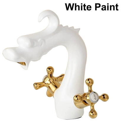 Juno White Dragon Bathroom Faucet
