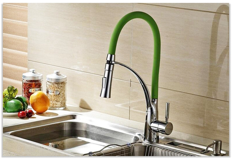 Kitchen Faucet with Dual Sprayer
